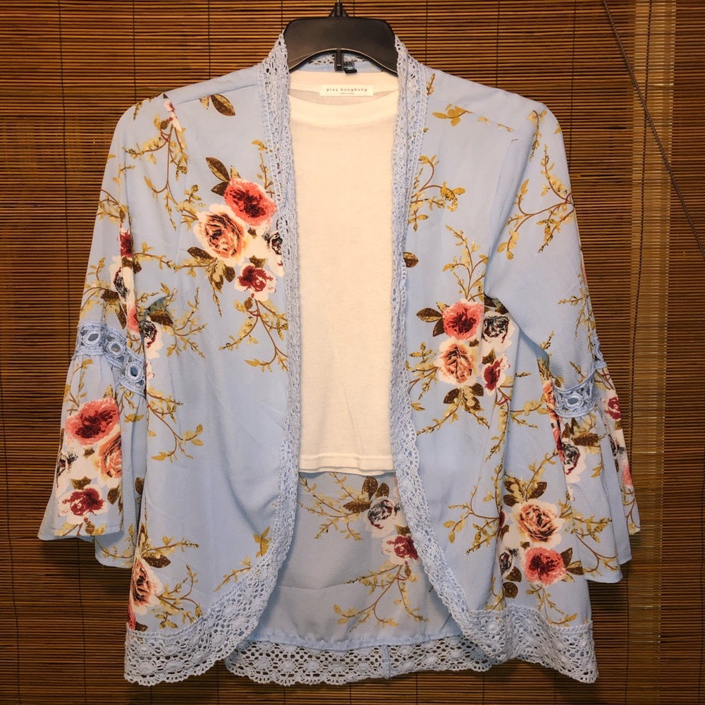 4 for $20 flower cardigan